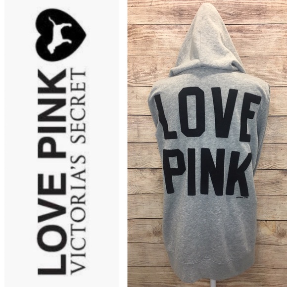 PINK Victoria's Secret Sweaters - Love Pink Victoria’s Secret Hoodie